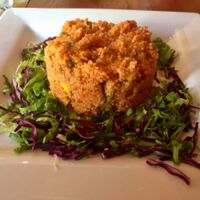 Vegan Cous Cous Salad at Le Campane in Oaxaca