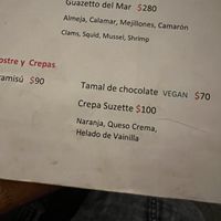   at Le Campane in Oaxaca