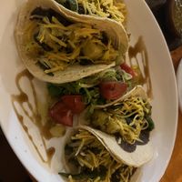 Tacos poblanos  at Le Campane in Oaxaca