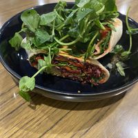 Vegan Falafel Wrap🌱😋 UN.REAL at Flock Espresso and Eats in Lismore