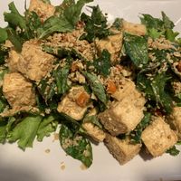 Oatmeal tofu at Veggie Village in Phoenix