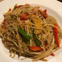 Singapore Fried Rice Noodle at Veggie Village in Phoenix