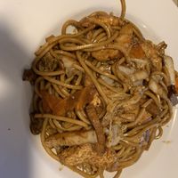 Chow fun noodles at Veggie Village in Phoenix