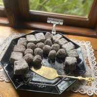 Vegan brownies  at Bocca Dolce in Western Cape