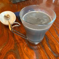 sesame tea at Vegan Ramen Towzen in Kyoto