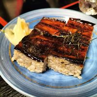 Eggplant Sushi  at Vegan Ramen Towzen in Kyoto