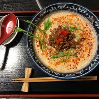 Vegan tantanmen ramen at Vegan Ramen Towzen in Kyoto
