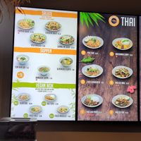 Auch fleischhaltige Gerichte konnte man vegan bestellen  at Wok on Fire in Ludwigsburg