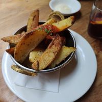 Vegan patatas bravas at Mezze Bar in Auckland