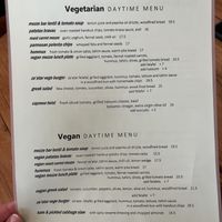 Vegan menus available on request- GF too  at Mezze Bar in Auckland