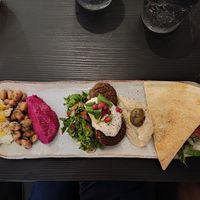Mezze lebanese at Zeytuun in Tampere