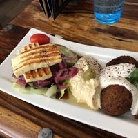 Halloumi meze at Zeytuun in Tampere