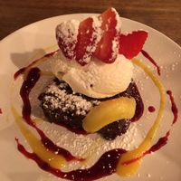 The best chocolate brownie you'll ever eat!!! at Fusca  in Warwick