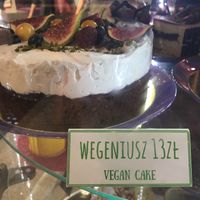 vegan cake at Slodki Wentzl - Galeria Krakowska in Krakow