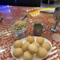 Pani puri  at Jyoti Restaurant - Nogosan in Seoul