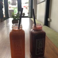 Fresh juice  at Coco&Co in Vientiane