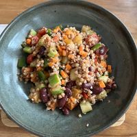 Buckwheat salad  at Coco&Co in Vientiane