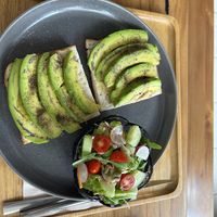 Avocado toast  at Coco&Co in Vientiane