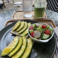 Avocado toasts  at Coco&Co in Vientiane