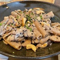 Creamy cashew pasta, 120,000 kip  at Coco&Co in Vientiane