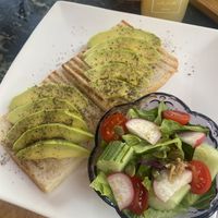 Avo on toastt  at Coco&Co in Vientiane