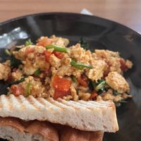 Scrambled tofu (so so)  at Coco&Co in Vientiane