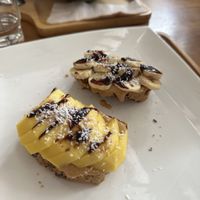 Nut butter gf toast  at Coco&Co in Vientiane