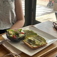 Avo on toast  at Coco&Co in Vientiane