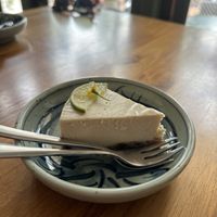 Lime cheesecake  at Coco&Co in Vientiane
