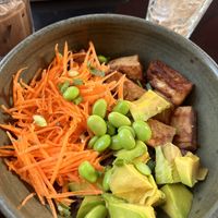 Tofu bowl  at Coco&Co in Vientiane