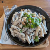 Creamy Pasta at Coco&Co in Vientiane