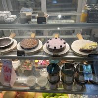 Vegan pies, apple crisp, tiramisu, brownies, cookies at Coco&Co in Vientiane