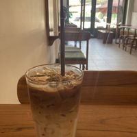 Iced lattee  at Coco & Co in Vientiane