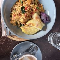 Tofu scramble   at Coco & Co in Vientiane