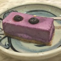 Blueberry raw cheesecake at Coco&Co in Vientiane