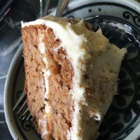 Carrot Nut Cake at Coco&Co in Vientiane
