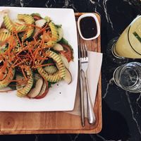 Avocado salad at Coco&Co in Vientiane