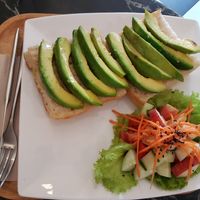 Avo toast at Coco&Co in Vientiane