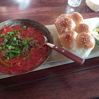 Very tasty and fresh breakfast and shakshuka😋 at Shuk in Warsaw