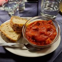 Scarpetta al ragù vegano at Tandem in Naples