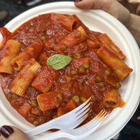 Rigatoni al Ragù Vegano  at Tandem in Naples