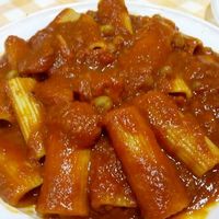 Rigatoni with Ragu at Tandem in Naples