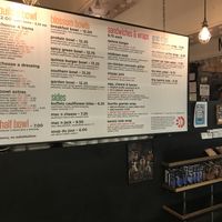 Menu  at Blossom du Jour - Columbus Circle in New York City