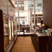 Entire venue, to your left right after you enter through the Equinox doors).  at Juice Press - Bryant Park in New York City