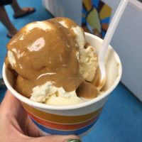 tofutti w/ peanut butter  at Skipper Dipper in Beach Haven