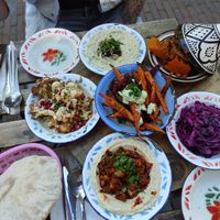 A little bit of everything at Hummus in Delft