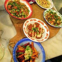 Shared with 4 persons: a little bit of everything at Hummus in Delft