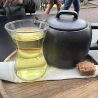 Verbena Tea  at Hummus in Delft