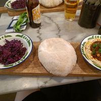 Pita Hachoua at Hummus in Delft