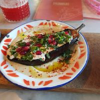 Really tasty 😋🌱 at Hummus in Delft